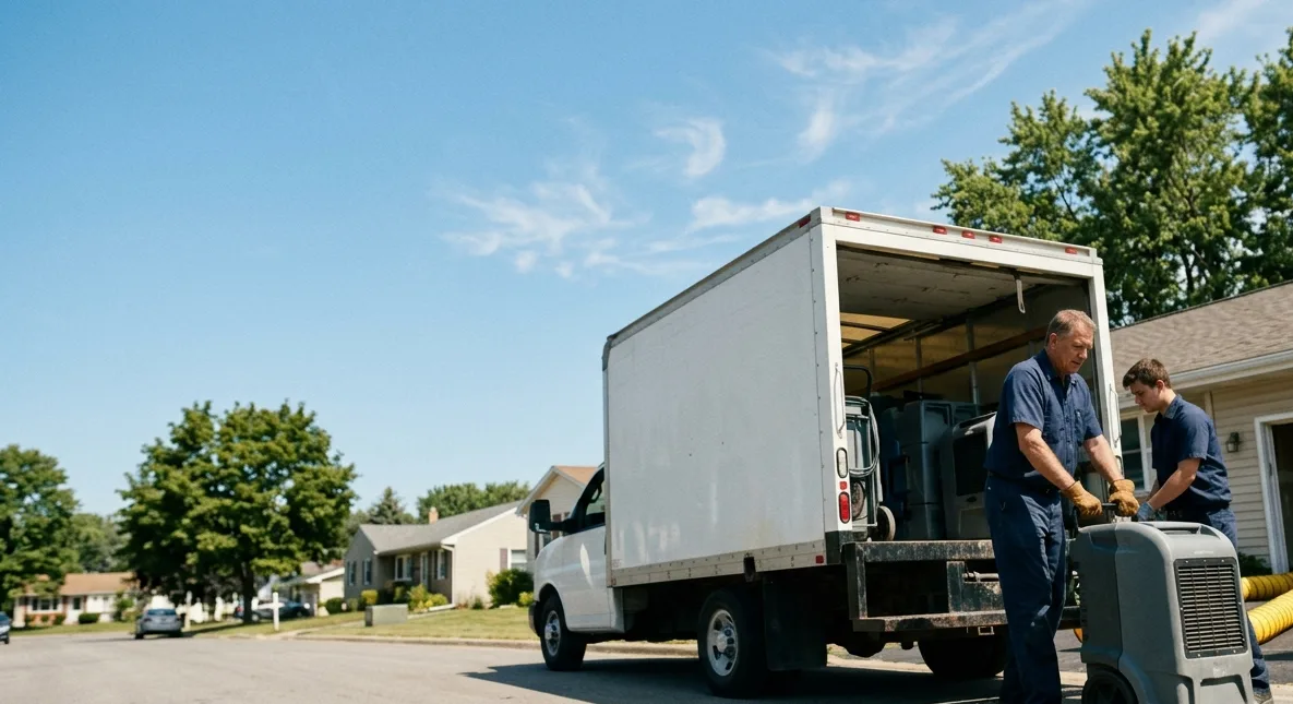 Water Damage Cleanup in Caledonia, OH near me